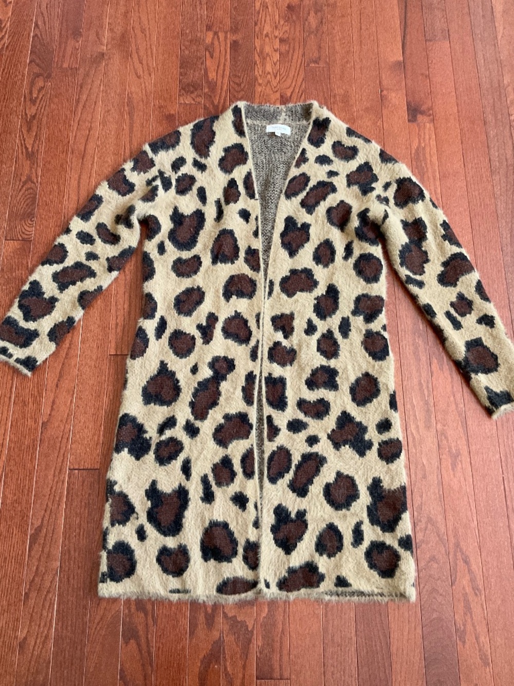 Sweet Lovely by Jen Leopard Duster Cardigan